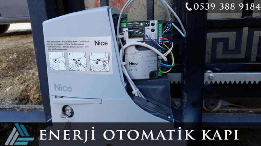 bahçe kapısı motoru