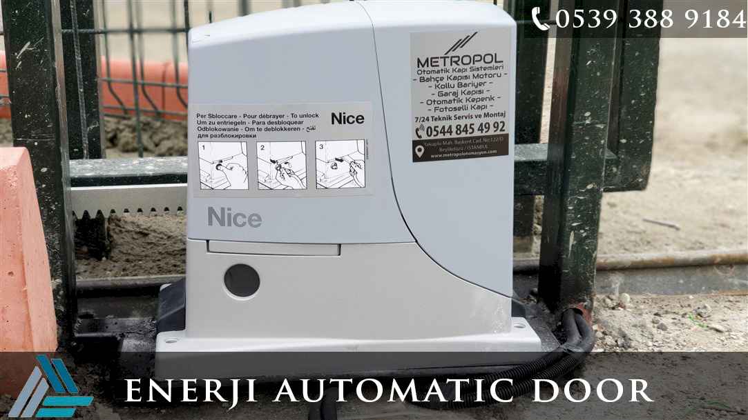 bahçe kapısı motoru